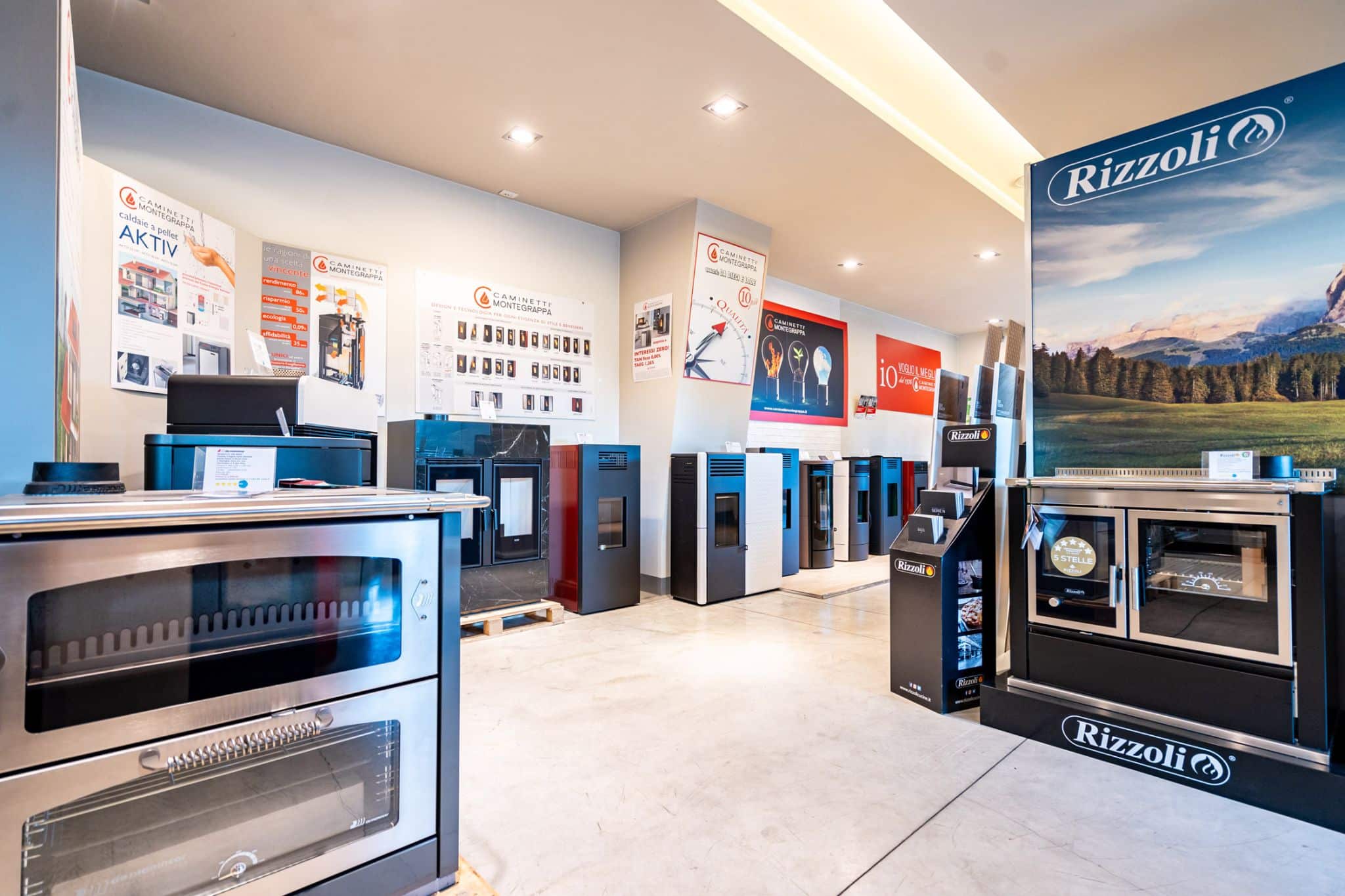 Dettaglio dello showroom Due A